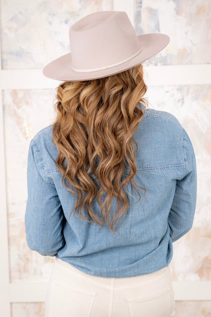 GIGI PIP Monroe Rancher Hat display picture 2