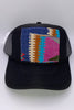 Kilim Trucker Hat - Black 245