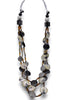 Down The Grove Necklace - Multi/Black