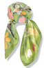 First In Mind Green Floral Scarf