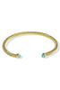 Onto The Next Turquoise and Gold Cuff Bracelet