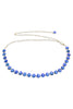 Made A Statement Blue Abalone Chain Belt