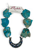 Made In The Deep South 1960s Brooch Sea Sediment Jasper Necklace
