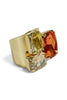 Aviana Topaz Multi Shape Crystal Cluster Ring