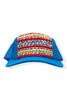Kilim Trucker Hat - Electric Blue 76