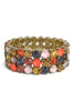 Sienna by TOVA Sadie Sunset Glow 3 Strand Bracelet