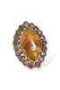 Made in the Deep South 1960s Agate Adjustable Ring