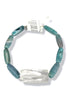 Made In The Deep South 1970s Lucite Bead 1960s Agate Necklace