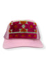 Kilim Trucker Hat - Baby Pink 131