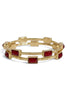 Last Call Red Bangle Bracelet Set