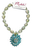 Made in the Deep South 1960s Juliana D&E Brooch 1970s Glass Bead Necklace