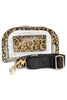 Going To Events Clear Leopard Bag