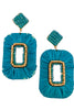 Sign Of The Times Earring - Teal - FINAL SALE