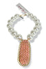 Made In The Deep South 1930s Brooch 1970s NOS Beads Necklace