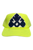 Kilim Trucker Hat - Neon Yellow 78