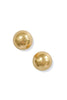Chic Gold Ball Stud Earrings