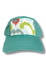 Kilim Baseball Hat - Turquoise 43