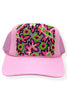 Kilim Trucker Hat - Baby Pink 116