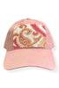 Kilim Baseball Hat - Dusty Rose 34