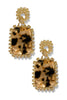 More for Me Tortoise and Gold Earrings
