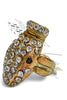 Made in the Deep South 1970s Snake Head Ring Size 8.5