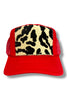 Kilim Trucker Hat - Red 346