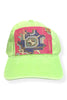 Kilim Baseball Hat - Lime 132 *Final Sale*