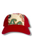 Kilim Baseball Hat - Red 59