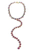 Naomi Volcano Crystal Lariat Necklace