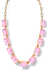 Best Of Times Pink Stone Necklace