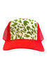 Kilim Trucker Hat - Red 344