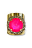 TOVA Jacci Electric Pink Ring