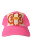 Kilim Baseball Hat - Hot Pink 17