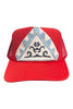 Kilim Trucker Hat - Red 296