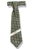 Chanel Green Choker Tie
