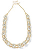 Nice Knowing You Clear Beaded Necklace