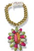 Made in the Deep South 1970s Quartz Pendant 1970s Necklace