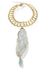 Made In The Deep South 1970s Agate Pendant 1970s Necklace