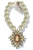 Made In The Deep South 1950s Cameo Brooch 1970s Necklace