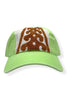 Kilim Baseball Hat - Lime 108 *Final Sale*