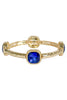 Starting Now Blue Gold Stretch Bracelet