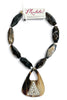 Made in the Deep South 1930s Brooch 1970s Horn Necklace