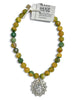 Made in the Deep South 1950s Brooch 1960s Agate Necklace