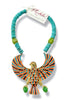 Made in the Deep South 1970s Falcon Pendant 1960s Turquoise Necklace