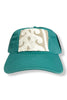 Kilim Baseball Hat - Turquoise 36