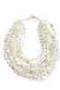 Caroline Hill Hancock Multi Layer Pearl Necklace