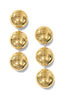 Full of It Gold Dangle Earrings