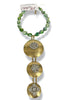 Made In The Deep South 1940s & 50s Rhinestone Pins 1960s Brass Pendant 1970s Bead Necklace