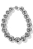 Linny Silver Pearl Beaded Necklace