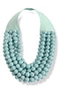 Carla Turquoise Smooth Bead Statement Necklace